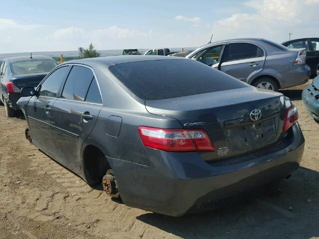 4T1BE46K87U527227 - 2007 TOYOTA CAMRY NEW CHARCOAL photo 3