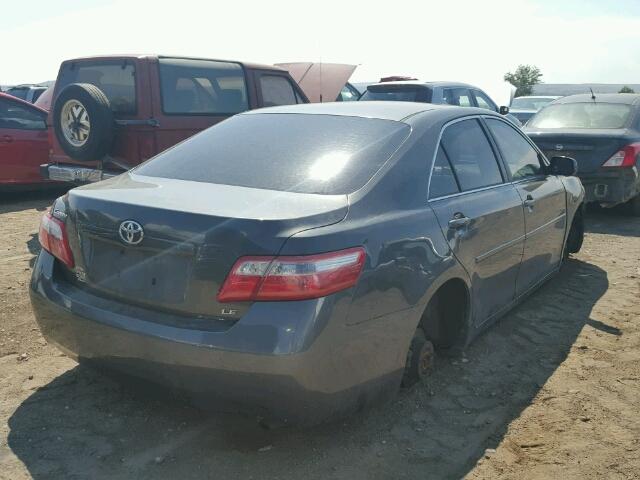 4T1BE46K87U527227 - 2007 TOYOTA CAMRY NEW CHARCOAL photo 4