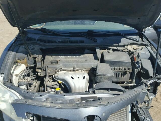 4T1BE46K87U527227 - 2007 TOYOTA CAMRY NEW CHARCOAL photo 7