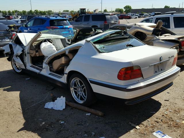 WBAGH834XYDP14336 - 2000 BMW 740 IL WHITE photo 3