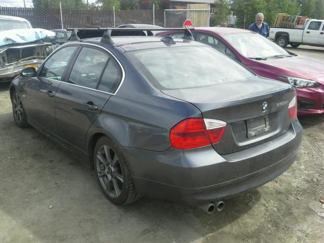 WBAVD33546KL53211 - 2006 BMW 330 XI GRAY photo 3