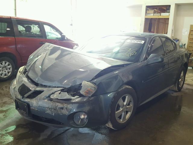 2G2WP552171104903 - 2007 PONTIAC GRAND PRIX TEAL photo 2