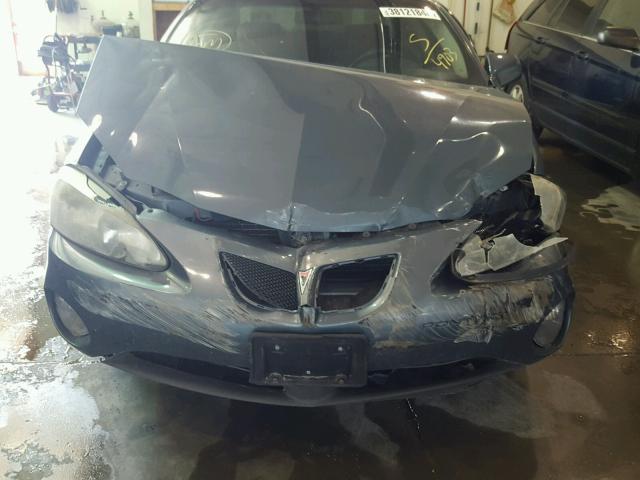 2G2WP552171104903 - 2007 PONTIAC GRAND PRIX TEAL photo 9