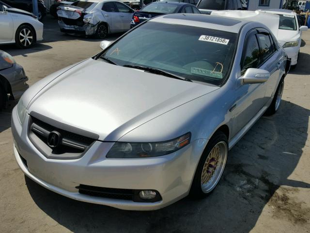 19UUA76548A011343 - 2008 ACURA TL TYPE S SILVER photo 2