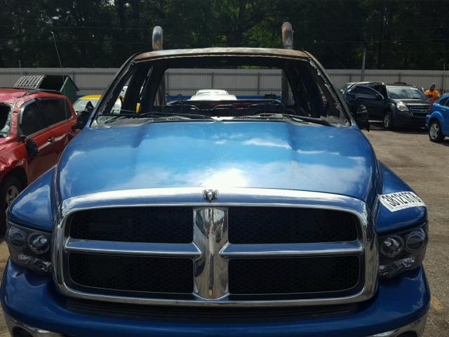 3D7KU28CX4G178013 - 2004 DODGE RAM 2500 S BLUE photo 7
