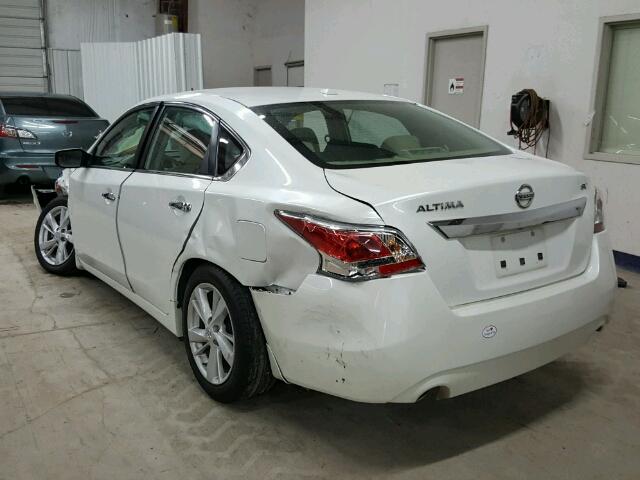 1N4AL3AP2FC133431 - 2015 NISSAN ALTIMA 2.5 WHITE photo 3