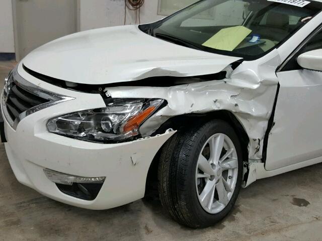 1N4AL3AP2FC133431 - 2015 NISSAN ALTIMA 2.5 WHITE photo 9