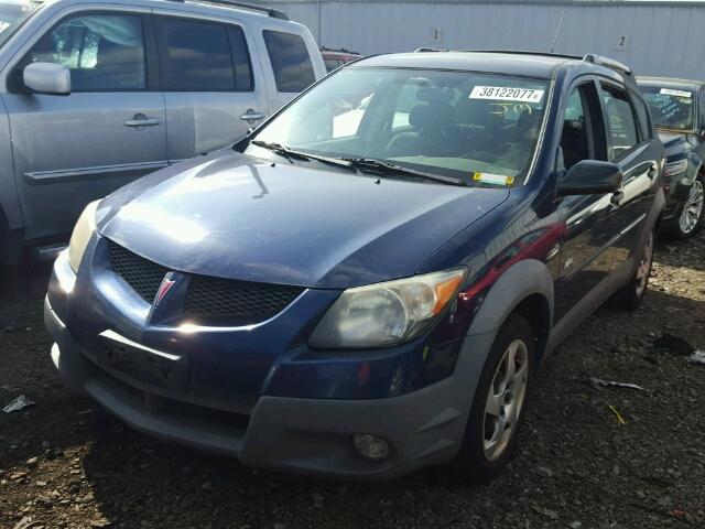 5Y2SL62853Z425428 - 2003 PONTIAC VIBE BLUE photo 2