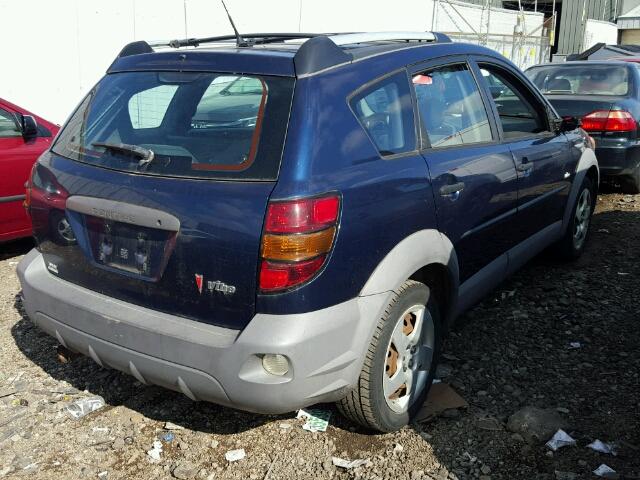 5Y2SL62853Z425428 - 2003 PONTIAC VIBE BLUE photo 4