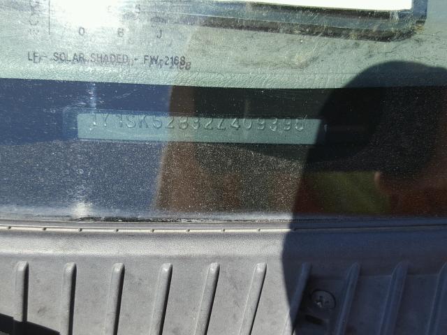 1Y1SK52832Z409395 - 2002 CHEVROLET GEO PRIZM 白色 照片 10