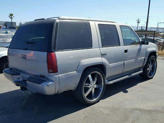 1GKEK13R8XR912921 - 1999 GMC DENALI SILVER photo 4