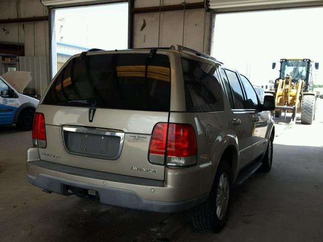 5LMEU68H94ZJ37181 - 2004 LINCOLN AVIATOR 米色 照片 4