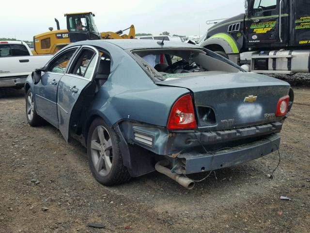 1G1ZF57599F213441 - 2009 CHEVROLET MALIBU HYB BLUE photo 3