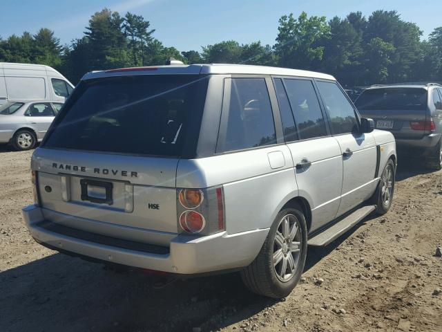 SALMF11445A182433 - 2005 LAND ROVER RANGE ROVE SILVER photo 4