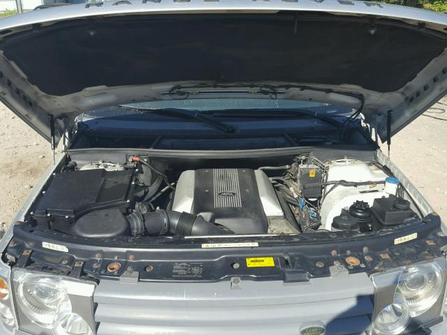 SALMF11445A182433 - 2005 LAND ROVER RANGE ROVE SILVER photo 7