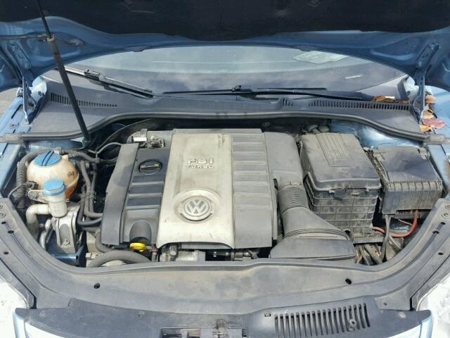 WVWFA71F58V015594 - 2008 VOLKSWAGEN EOS LUX 蓝色 照片 7