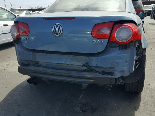WVWFA71F58V015594 - 2008 VOLKSWAGEN EOS LUX 蓝色 照片 9