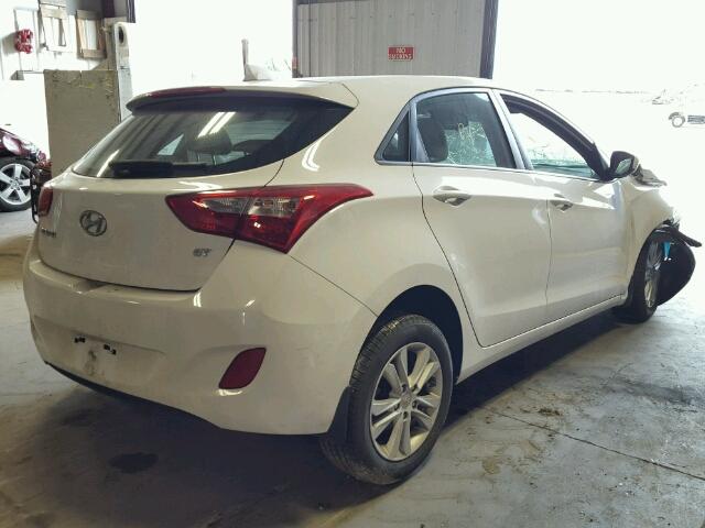 KMHD35LE5DU024236 - 2013 HYUNDAI ELANTRA GT WHITE photo 4