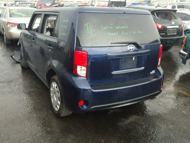 JTLZE4FE0EJ056321 - 2014 TOYOTA SCION XB 蓝色 照片 3