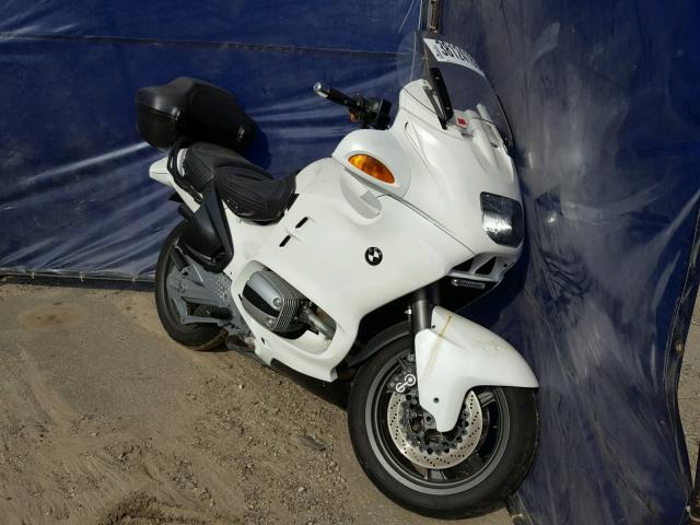 WB10418A9XZC65240 - 1999 BMW R1100 RT WHITE photo 1