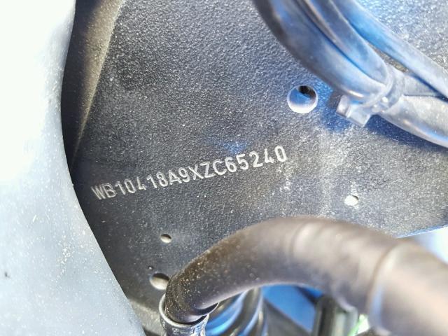 WB10418A9XZC65240 - 1999 BMW R1100 RT WHITE photo 10