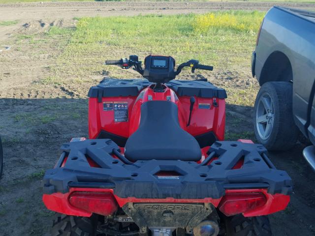 4XASEA577JA243524 - 2018 POLARIS SPORTSMAN RED photo 5