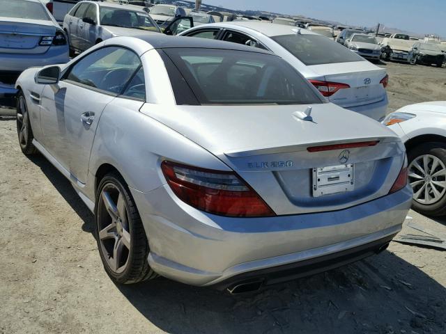 WDDPK4HA3EF081471 - 2014 MERCEDES-BENZ SLK 250 SILVER photo 3