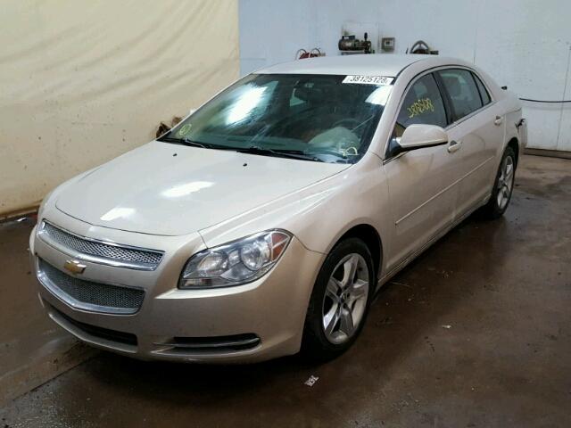 1G1ZC5EB0AF147660 - 2010 CHEVROLET MALIBU 1LT 金色 照片 2