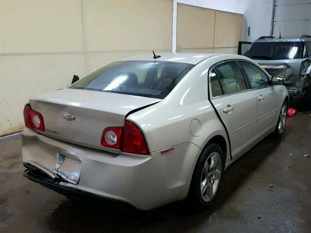 1G1ZC5EB0AF147660 - 2010 CHEVROLET MALIBU 1LT 金色 照片 4