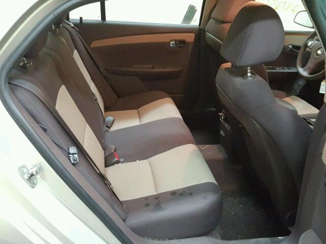 1G1ZC5EB0AF147660 - 2010 CHEVROLET MALIBU 1LT 金色 照片 6