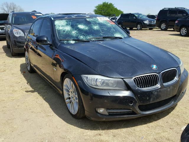 WBAPN7C53BA781283 - 2011 BMW 335 D BLACK photo 1