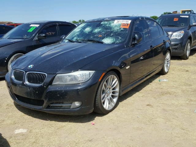 WBAPN7C53BA781283 - 2011 BMW 335 D BLACK photo 2