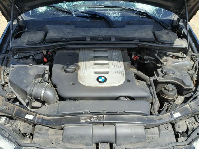 WBAPN7C53BA781283 - 2011 BMW 335 D BLACK photo 7