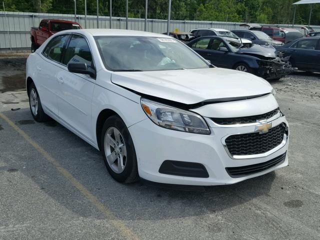 1G11B5SLXFF227147 - 2015 CHEVROLET MALIBU LS WHITE photo 1
