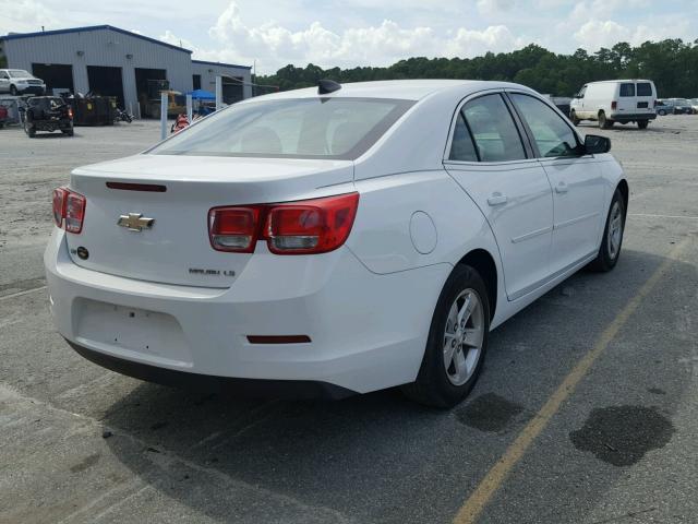 1G11B5SLXFF227147 - 2015 CHEVROLET MALIBU LS WHITE photo 4