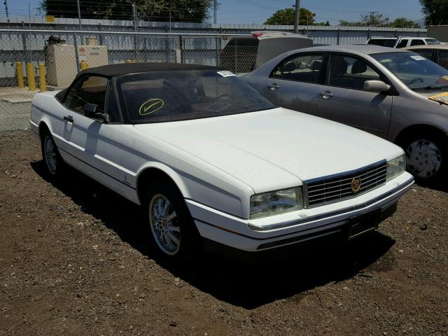 1G6VS3383NU125046 - 1992 CADILLAC ALLANTE WHITE photo 1