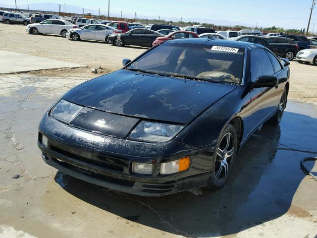 JN1RZ26A1LX003982 - 1990 NISSAN 300ZX 2+2 BLACK photo 2