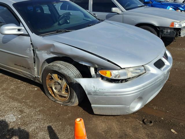 1G2WK52J32F265653 - 2002 PONTIAC GRAND PRIX SILVER photo 9