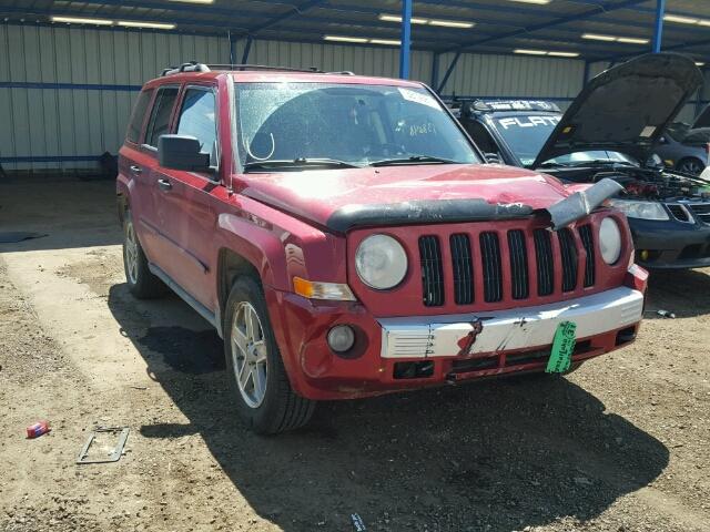 1J8FF48W77D320923 - 2007 JEEP PATRIOT LI RED photo 1