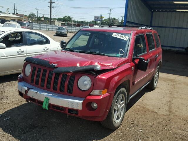 1J8FF48W77D320923 - 2007 JEEP PATRIOT LI RED photo 2