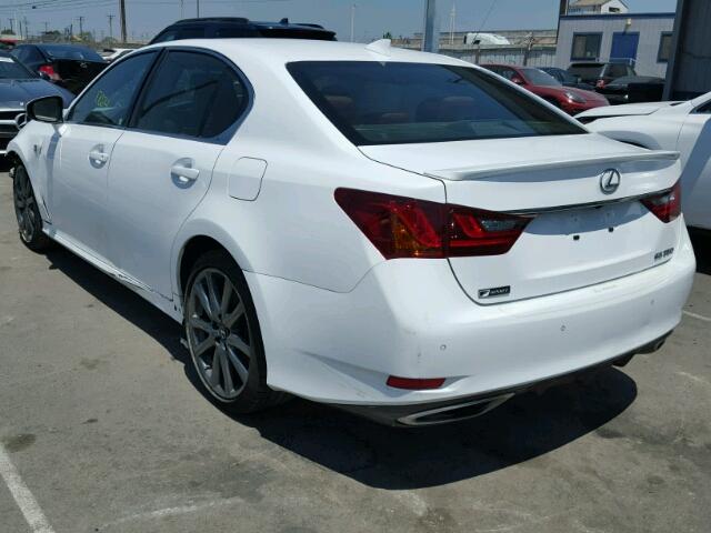 JTHBE1BL9FA012611 - 2015 LEXUS GS 350 WHITE photo 3