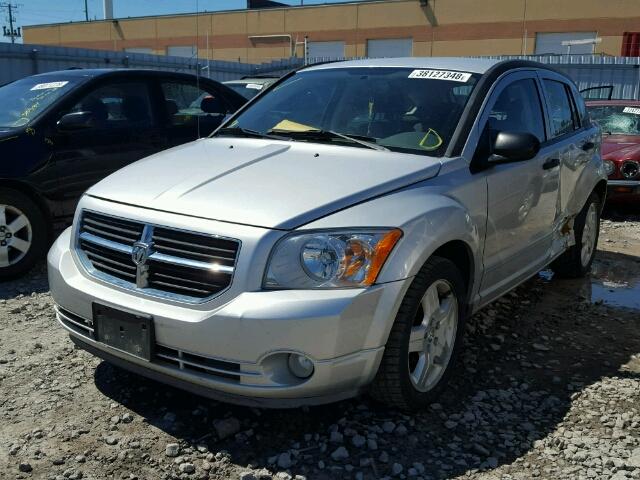 1B3HB48B48D589604 - 2008 DODGE CALIBER SX SILVER photo 2