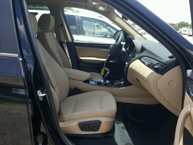 5UXWZ7C33H0X40411 - 2017 BMW X3 SDRIVE2 BLACK photo 5