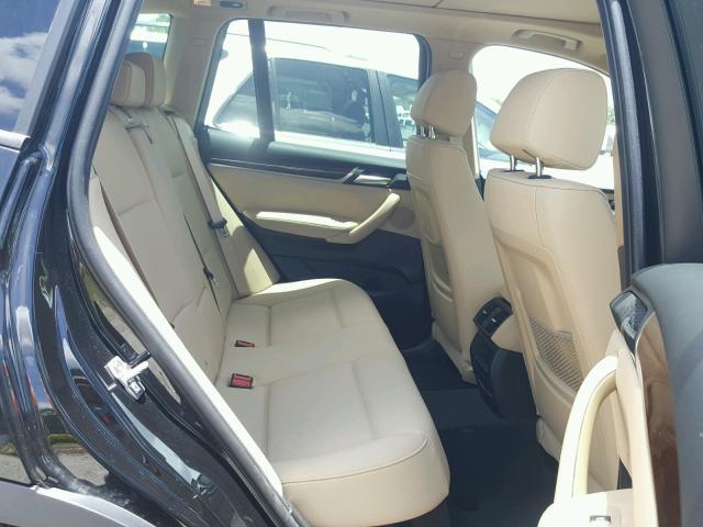 5UXWZ7C33H0X40411 - 2017 BMW X3 SDRIVE2 BLACK photo 6