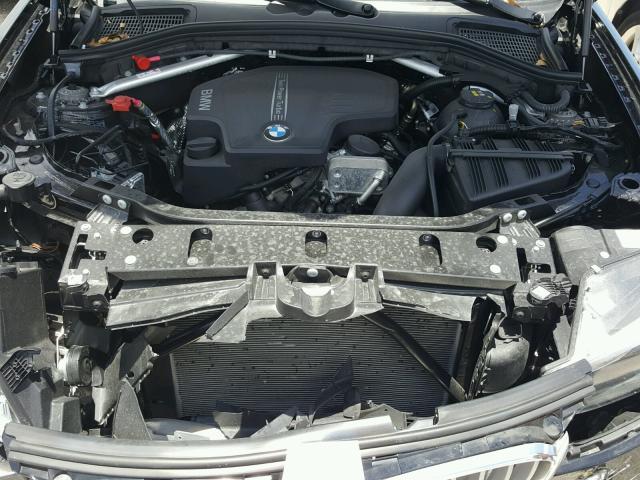 5UXWZ7C33H0X40411 - 2017 BMW X3 SDRIVE2 BLACK photo 7