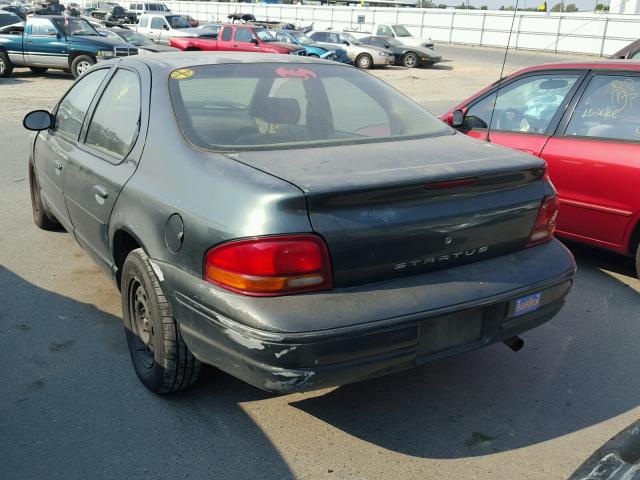 1B3EJ46X1YN168261 - 2000 DODGE STRATUS GREEN photo 3