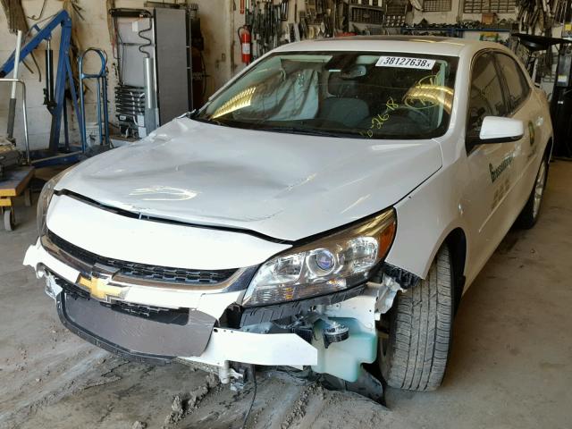 1G11C5SL7FU151265 - 2015 CHEVROLET MALIBU 1LT WHITE photo 2