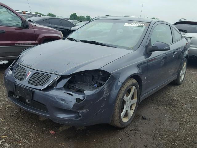 1G2AN18B087101080 - 2008 PONTIAC G5 GT GRAY photo 2