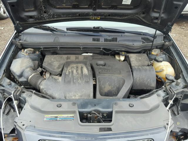 1G2AN18B087101080 - 2008 PONTIAC G5 GT GRAY photo 7