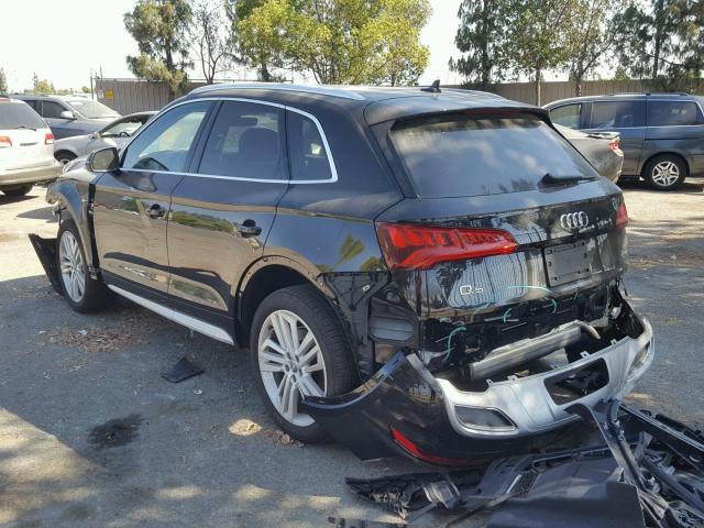 WA1CNAFY9J2044127 - 2018 AUDI Q5 PRESTIG BLACK photo 3